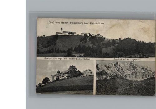 Hohenpeißenberg Gasthaus zum bayr. Rigi