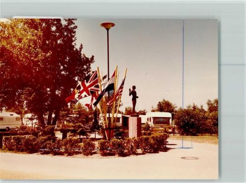 Groß-Gerau Campingplatz Fahnen