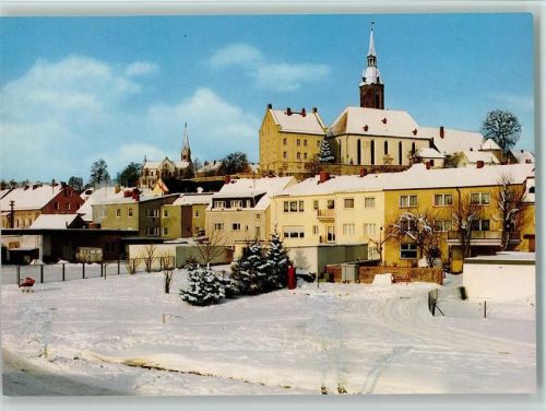 Arzberg Winter Ortsansicht
