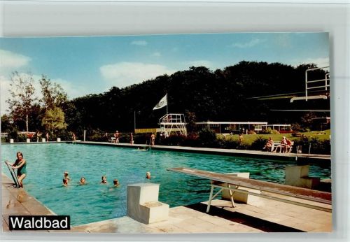 29386 W3122 Hankensbüttel FOTO KEINE AK Waldbad Sprungturm