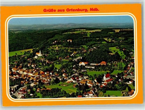 Ortenburg Schloß Wildpark Fliegeraufnahme
