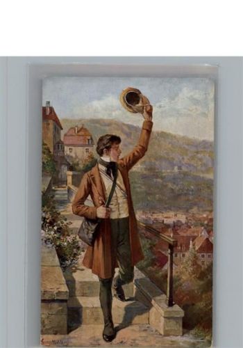 Künstlerkarte sign. Mühlberg