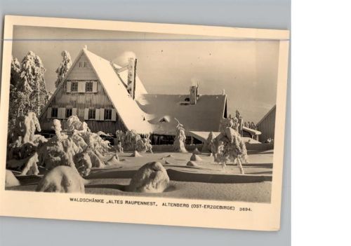 Altenberg Gaststätte Altes Raupennest