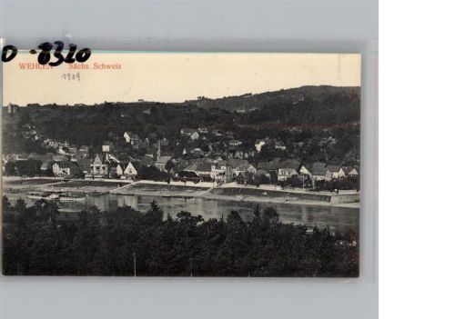 Wehlen Stadt Gesamtansicht