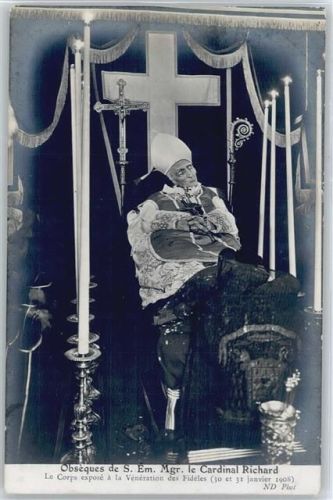 Obseques le Cardinal Richard