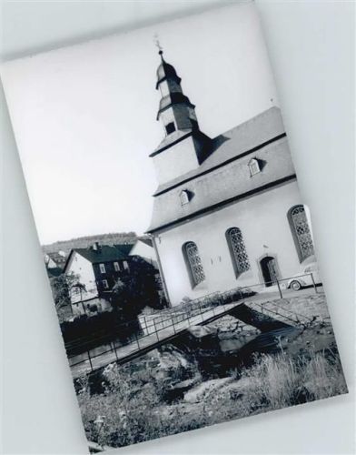Eibelshausen Foto Kirche Auto Fluss Brücke
