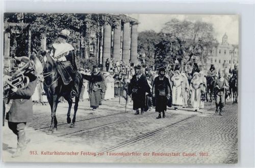 Kassel Festzug Tausenjahrfeier 1913
