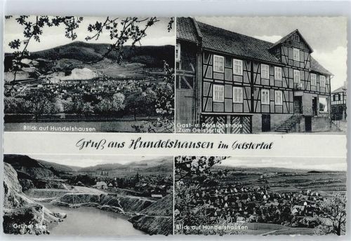 Hundelshausen Gasthaus Pension zum Gelstertal
