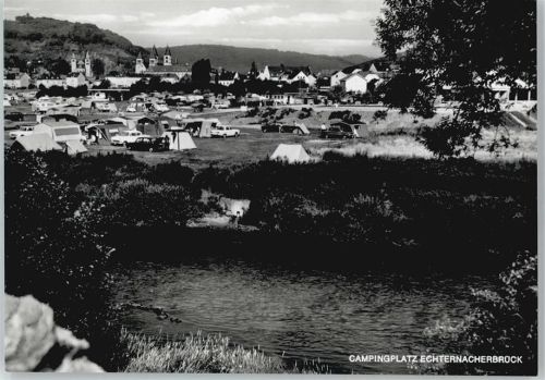Echternacherbrück Camping Fluss Baum