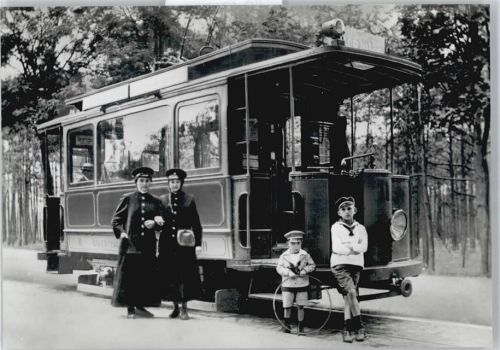 03042 O7500 Cottbus - 1908 Straßenbahn Kinder
