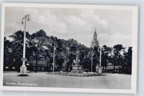 Genthin Hindenburgplatz