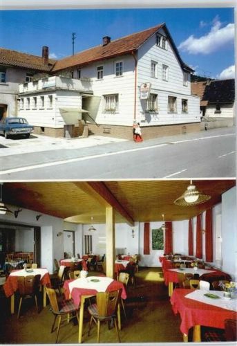 64689 W6149 Wahlen , Odenw - Gasthaus Pension zum Weissen Ross