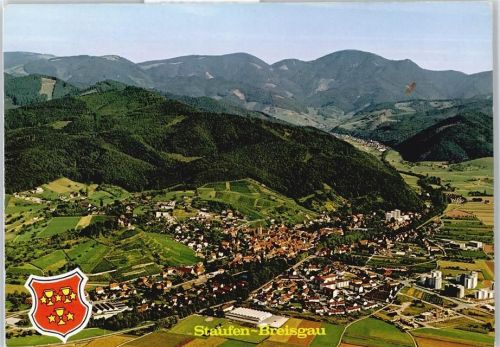 Staufen Fliegeraufnahme