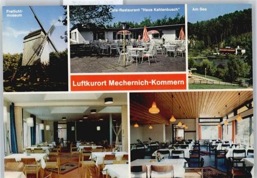 Kommern Windmühle, Café, Restaurant Haus Kahlenbusch