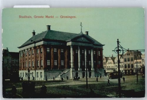 Groningen Groote Markt, Stadhuis