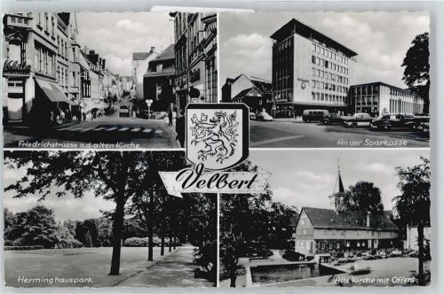 Velbert Friedrichstraßem Herminghauspark, Sparkasse, Kirche, Offers