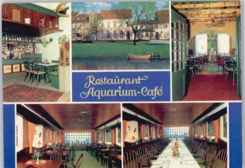 Friedrichstadt Restaurant Cafe Aquarium Boot