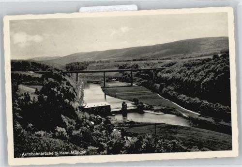 Hann. Münden Autobahnbrücke