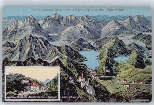 Hohenschwangau Hotel Müller, Neuschwanstein