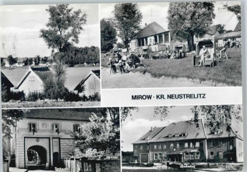 Mirow Torhaus, Bahnhof
