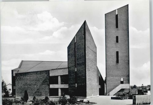 Aglasterhausen Kath. Pfarrkirche St. Matthäus, Architekten: Worring u. Rüttenauer