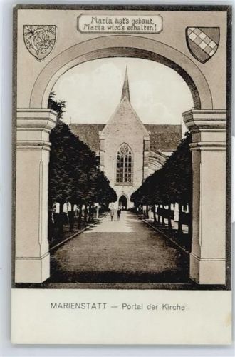 Hachenburg Kloster Marienstatt, Portal der Kirche