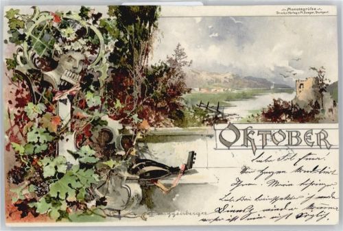 Oktober , sign Gaggenberger