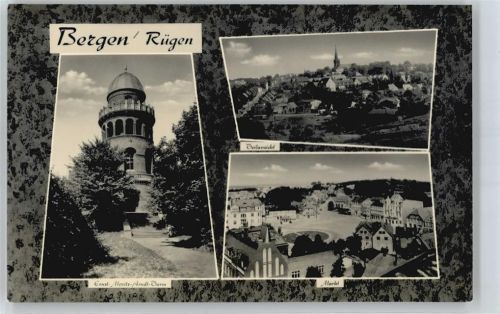 Bergen Ernst-Moritz-Arndt-Turm, Markt