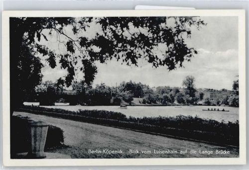 Köpenick Blick vom Luisenhain, Lange Brücke
