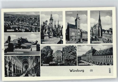 Würzburg Mehrfachansicht