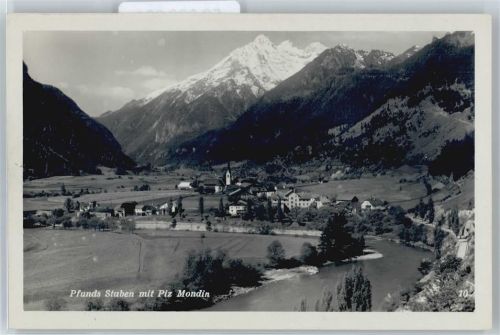 Serfaus Gesamtansicht mit Piz Mondin