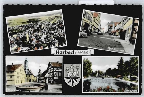 34497 W3540 Korbach - Stechbahn, Stadtpark, Prof.-Kümmel-Straße