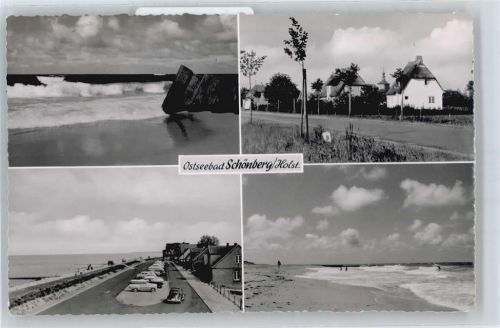Schönberg Meer, Strandpromenade, Wellen