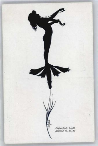 No.33 , Göttliche Jugend , Mädchen musiziert auf Blume