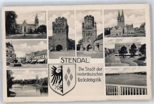 Stendal WK II, Dom, Sperlingsberg, Tangermünder Tor, Rathaus, Markt