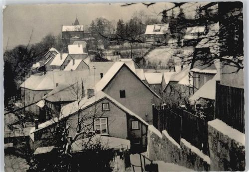 99448 O5305 Kranichfeld Gebrauchsspuren Blick zur Niederburg