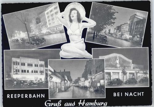Hamburg Reeperbahn, Frau