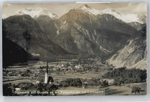 Nassereith Luftaufnahme, Kirche