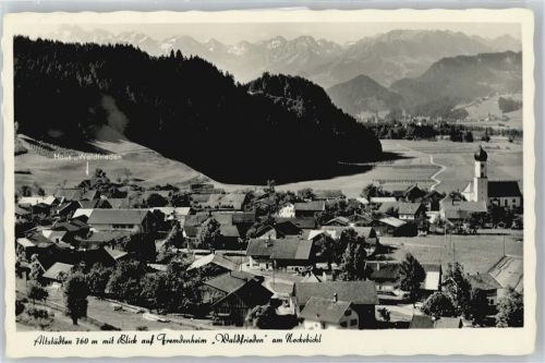 Altstädten Fremdenheim Panorama Berg