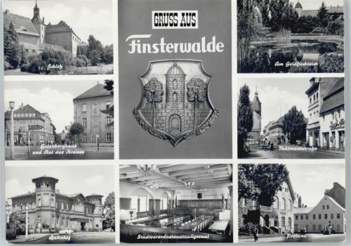 Finsterwalde Bahnhof , Postamt