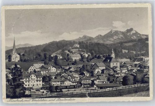 Miesbach Wendelstein, Breitenstein, Teilansicht