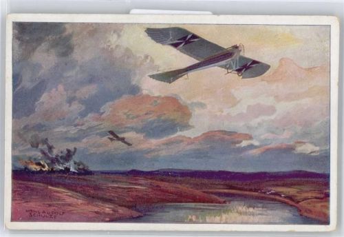 Militärtaube , sign. H.Rudolf Schulze