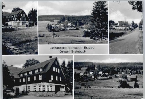 08349 O9438 Johanngeorgenstadt - Gaststätte Waldesruh, Ortsteil Steinbach