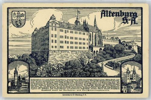 Altenburg Künstlerkarte, Schloss