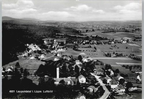 32805 W4934 Leopoldstal , Lippe - Fliegeraufnahme