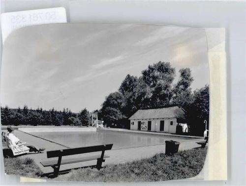 Harsefeld Foto mit Negativ, Schwimmbad