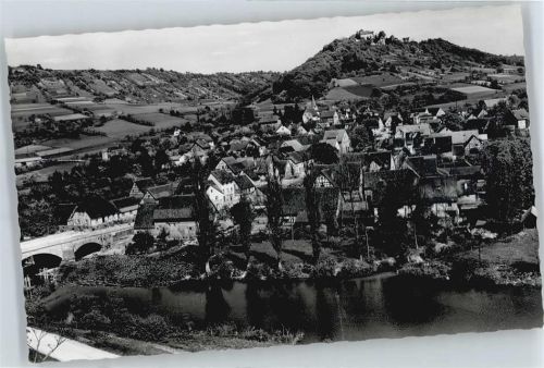 Kocherstetten Schloss Berg Fluss