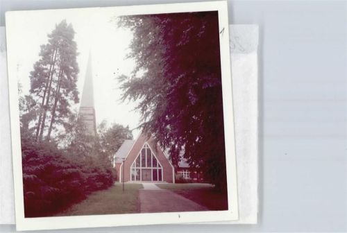 Tangstedt Foto mit Negativ, Kirche