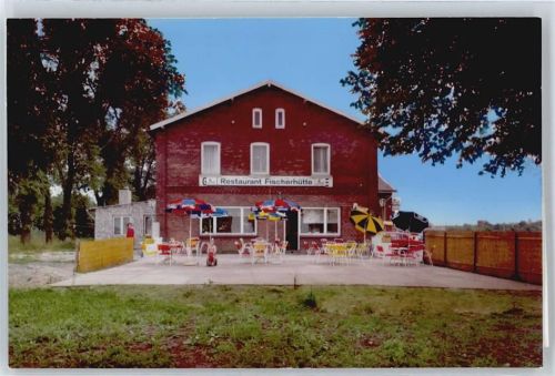 Hanerau-Hademarschen Foto mit Negativ, Restaurant Fischerhütte