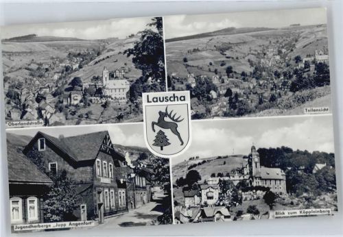 Lauscha Oberlandstraße, Jugendherberge Jupp Angenfort, Blick zum Köppleinberg